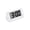 White, variant on Summer Special Savings Office Tools!Kyusrd Alarm Clock Modern Home Desk Digital Clock Snooze Alarm Clock Children Adult Home Decoration Suitable For Bedroom Bedside Desk