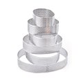 thumbnail image 2 of 6Pcs Stainless Steel Punching Cake Mold Mousse Cheese Cake smooth durable Tower Ring Various Shapes Cake Ring, 2 of 8