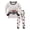 Grey_015, variant on XASZHN Toddler Kids Boys Pajamas Planet Dinosaur Cotton Kids 2 Piece Pj's Long Sleeve Sleepwear Clothes Set Outfits Outfit for Boys Black_013 7-8 Years