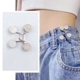 thumbnail image 1 of DIY Knitting Project Practical Pant Waist Tightener Button Clip for Jeans No Sewing Easy Install Adjustable Fit Reusable, 1 of 7