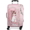 thumbnail image 2 of Travel Luggage Cover Suitcase Protector Fits 18-32 Inch Luggage Wheel Covers Patterned Travel Related Items Flower Luggage Protector Elastic Luggage Anti-scratch Suitcase Cover M, 2 of 5