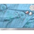 thumbnail image 3 of Soimoi Poly Georgette Fabric Brush Stroke Abstract Print Sewing Fabric Yard 42 Inch Wide, 3 of 3