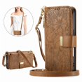 thumbnail image 4 of Flip Case for FOXDOCK Samsung Galaxy A16 Wallet Function Floral Embossed Gift Choice Full Protection Kickstand Viewing, 4 of 6