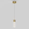 thumbnail image 4 of Artika Essence Modern LED 1-Light Pendant Light Fixture, Gold, 4 of 5