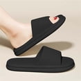 thumbnail image 5 of MIASHUI Slides Slippers for Women Indoor Bathroom Shower Shoes Comfort Lightweight,Black,9-10, 5 of 5