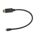 thumbnail image 1 of Câble Mini DP vers DisplayPort 8K, Transmission Bidirectionnelle Longueur 30 cm 32,4 Gbps Câble Mini DP vers DP 8K pour Ordinateurs, 1 of 8