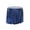 Dark Blue, variant on Round Tablecloth Glitter Wedding Glitter For Wedding Parties 47x47 Inches In A Variety Of Colors