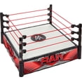 thumbnail image 2 of WWE Superstar Ring with Labels for Main Event & RAW, Spring-Loaded with Elastic Ring Ropes, 2 of 4