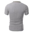 thumbnail image 2 of Men‘s V Neck Short Sleeve T-shirt Casual, 2 of 2