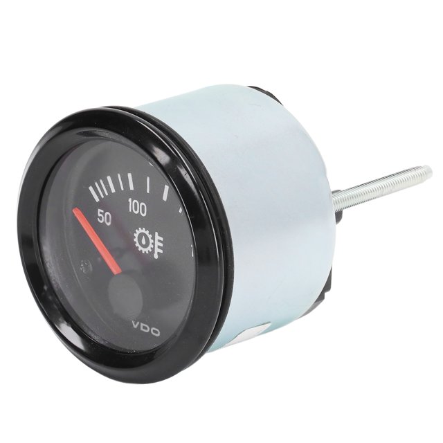 Oil Temperature Gauge, 50-150 Degrees Celsius Reliable 12V Car Fuel Temperature Gauge For Generator