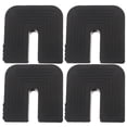 thumbnail image 1 of Anti Vibration Pads Rubber for Air Conditioning Units Home Use 4Pcs 2.9X2.9X0.5In, 1 of 9