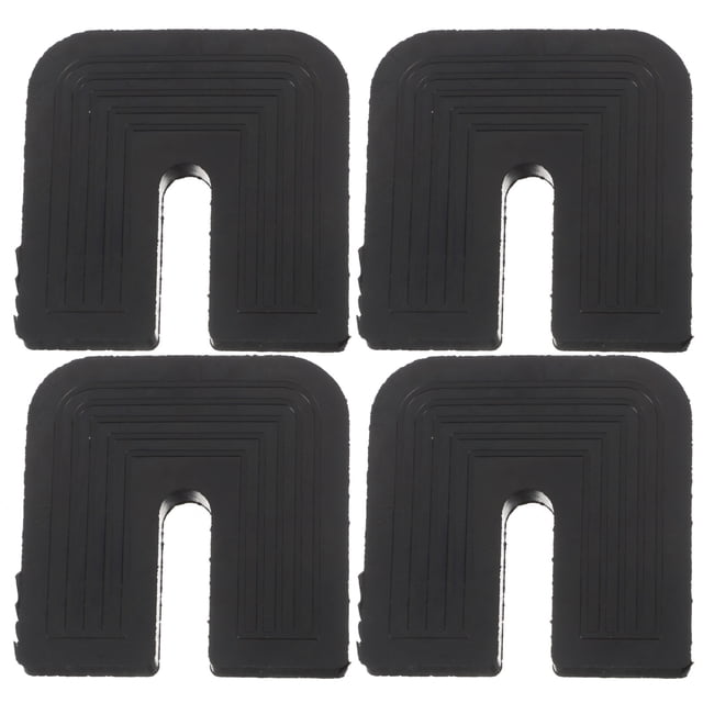 Anti Vibration Pads Rubber for Air Conditioning Units Home Use 4Pcs 2.9X2.9X0.5In