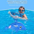 thumbnail image 4 of Foldable Balloon Water   Large Inflatable Animal Shaped Hammer for Pool Party Green Dinosaur, 4 of 7