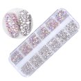 thumbnail image 1 of 1440PCS Nail Art Rhinestone Shiny DIY Nail Art Decoration Nail Art Jewelry, 1 of 6