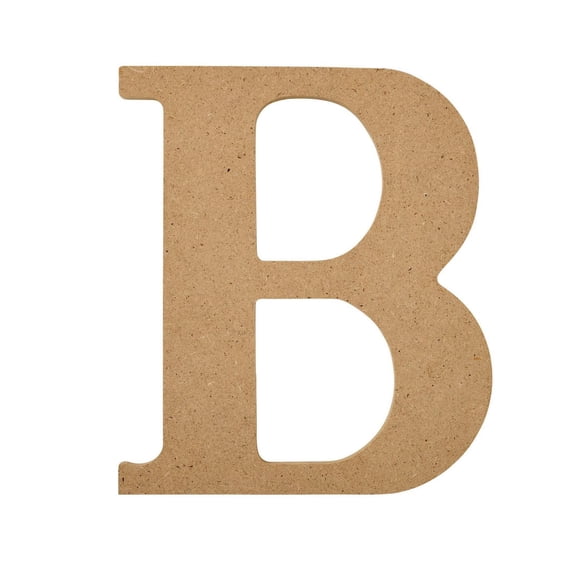 Plaid Bois Inachevé 5" Lettres