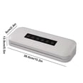 thumbnail image 3 of Dvkptbk Vacuum Sealing Machine Sealing Machine Automatic Vacuum Sealing Machine with 10 Sealing Pockets and 1 External Suction Pipe Dry Wet Food Mode LED Indicator Light 3 Modes Home Appliances, 3 of 7