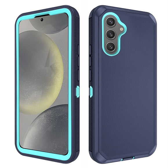 Asuwish Compatible with Samsung Galaxy S25 Plus S25+ 5G Phone Case Hybrid Rugged Shockproof Hard Protective Drop Proof Full Body Heavy Duty Mobile Cell Cover for S25Plus 25S + S 25+ Women Men Blue