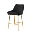 thumbnail image 1 of Heavenly Collection Velvet Stool, 1 of 4