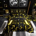 thumbnail image 1 of YST Kids Modern Gamer King Size Comforter Sets for Boys, Black Reversible, Yellow, 1 of 7