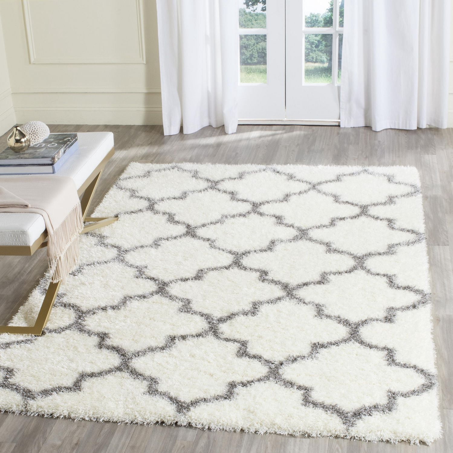 Safavieh Montreal Lennart Tapis Géométrique Shag