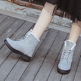 thumbnail image 4 of jovati Snow Boots Flat-Heel Autumn And Winter Plus Size Cotton Short Womens Boots, 4 of 9