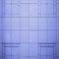 thumbnail image 1 of Ahgly Company Tapis d'Intérieur Lavable en Machine Carré Transitionnel Jeans Bleu, 5 Pieds Carré, 1 of 7