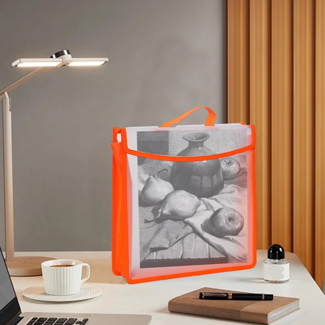 Thickened Edging A3 Artwork Storage Bag Watertight Office Folder Storage Bag Exam Paper Storage Bag