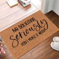 thumbnail image 2 of Deals of The Day "Seriously" Front Door Mat Indoor Entrance Non Slip Washable Rubber Door Rug Natural Door Mat - Easy to Clean for Outdoor Home Kitchen Decoration Summer Decor 16x24IN, 2 of 7
