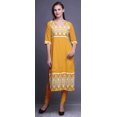 thumbnail image 2 of Bimba Tuniques Droites pour Femmes Kurta Imprimée Tenue d'Été Kurti pour Dames, 2 of 5
