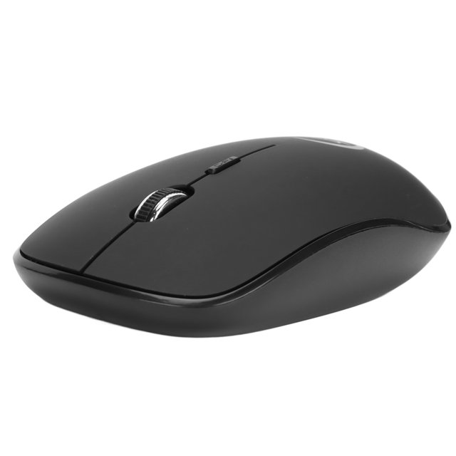 Wireless Mouse, Appearance Design 1200 / 1600 / 2400 DPI Feel Comfortable Gaming Mouse For Vista OS X For Black