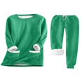 thumbnail image 1 of Ladies‘ Cozy Tracksuit Set with Fleece Lined Sweatshirt and Stretchy Sweatpants, 1 of 5