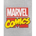 thumbnail image 3 of Marvel Marvel Comics Boys Grey Short Sleeved T-Shirt (7-8 Years), 3 of 6