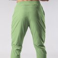 thumbnail image 2 of Ceisia Men Solid Color Loose Casual Pants Elastic Waist Drawstring Sports Gift Work Trousers, 2 of 4