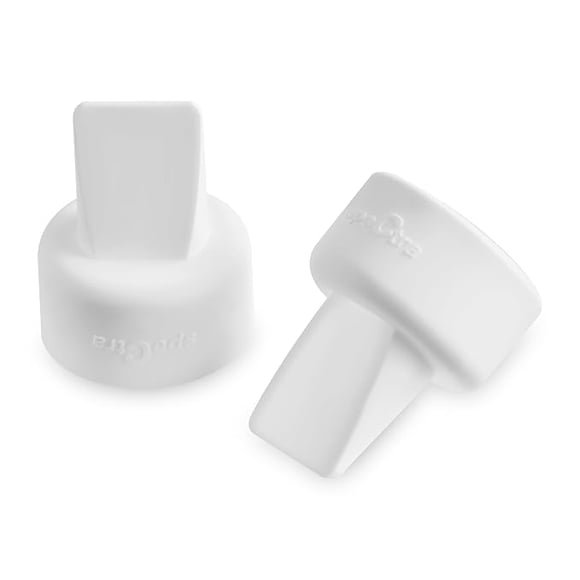 Spectra® - Duckbill Valve Replacement for Breast Milk Pump (Pack of 2) - Fits Small, Medium, Large, or X-Large Breast Shields and Flanges