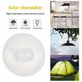 thumbnail image 4 of 2-Head Waterproof Solar Chandelier Lights with 3m Cable & White Light, 4 of 5