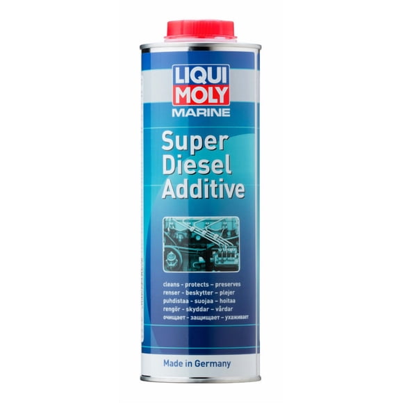 Liqui Moly Fuel Additive 20552 Marine; For Diesel; Single; 1 Liter Bottle; Treats Up to 18 Gallons Of Diesel Fuel; Safe For Catalytic Converters And Particulate Filters