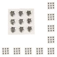thumbnail image 1 of 10 Sheets Rhinestone Stickers Children Hand Acrylic Decals Kids Crafts Stickers Three-dimensional Student DIY Love Heart Crafts Label Table Party White, 1 of 7