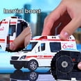 thumbnail image 2 of Jouet d'Ambulance de Simulation - Modèle de Véhicule Sonore et Lumineux pour Jouer, 2 of 7