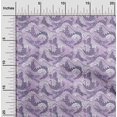 thumbnail image 2 of oneOone Cotton Cambric Amethyst Fabric Asian Japanese Wave Sewing Craft Projects Fabric Prints By Yard 56 Inch Wide, 2 of 4