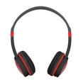 thumbnail image 3 of Casque avec Limitation de Volume à 85 dB, Protection Auditive, Écouteurs Filaires pour Enfants (Noir Rouge), 3 of 5