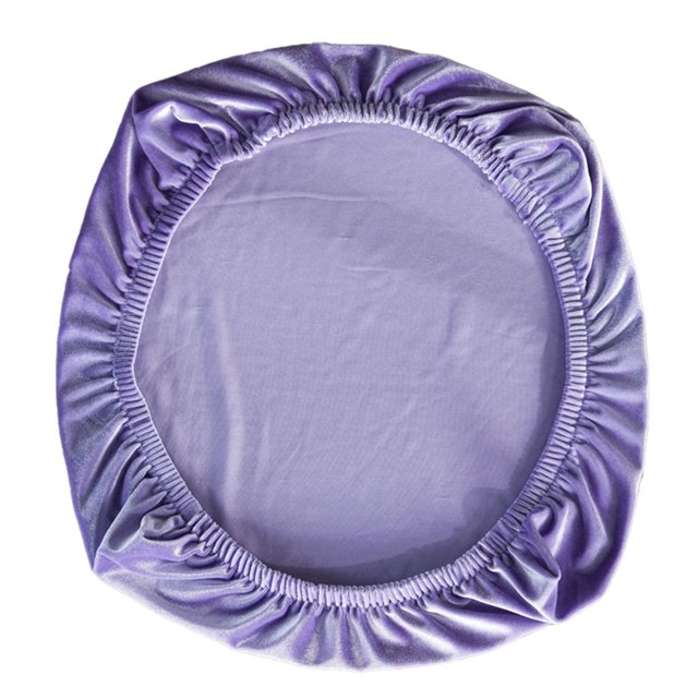 veasfak Soft Velvet Stretch Wedding Dining Room Chair Seat Cover
