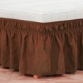 thumbnail image 3 of Solid Color Elastic Bed Skirt Wrinkle Free Dust Ruffle for Twin Queen King US Size, 3 of 4