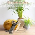 thumbnail image 3 of AMERTEER Cat Scratching Toy Natural Sisal Cat Scratching Ball Solid Wood Cat Scratching Ball, 3 of 7