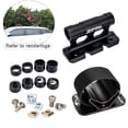 thumbnail image 4 of pitrice Support de Montage de Fourche de Bloc de Vélo, Alliage d'Aluminium, Axe Traversant, Rangement, Pince Fixe, Porte-Bagages de Toit de Voiture, Support de Fourche avant, Porte-Bagages Arrière, 4 of 9