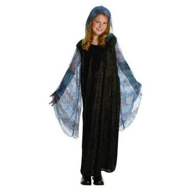 RG Costumes 91414-S Petite Robe Venus avec Capuche en Maille Costume - Bleu