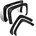 thumbnail image 3 of PIT66 Fender Flares, Compatible with Chevy Silverado 1500 2007-2013/2007-2014 Silverado 2500HD, 3500HD (Not for Dually), Black Factory Style Wheel Flares Set, 4 Pcs, 3 of 4
