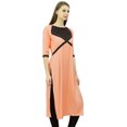 thumbnail image 4 of Phagun Tunique pour Femmes en Coton Kurti Indienne de Designer Kurta Droite, 4 of 7