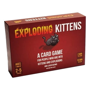 Lutabuo Exploding Kitten Jeux de fête amicals Âges 14+ Jeu de cartes de Puzzle pour les adolescents adultes