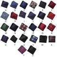 thumbnail image 1 of Male Handkerchief Supple Hand-made Hand Towel Business Wedding Hand-made Polyester Silk Men Party Suit Embroidery Pattern Pocket Square for Shopping Style 21, 1 of 7