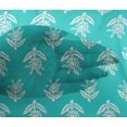 thumbnail image 4 of oneOone Viscose Chiffon Fabric Leaves & Floral Block Print Fabric BTY 42 Inch Wide, 4 of 4